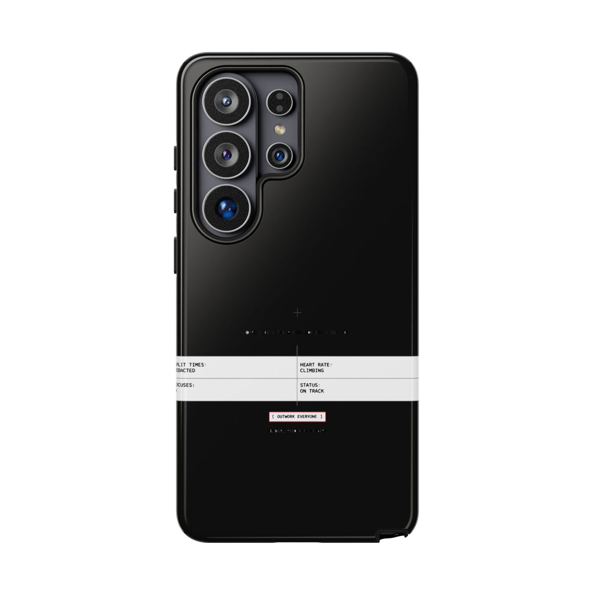 Split Times Redacted — Samsung Galaxy Tough Case