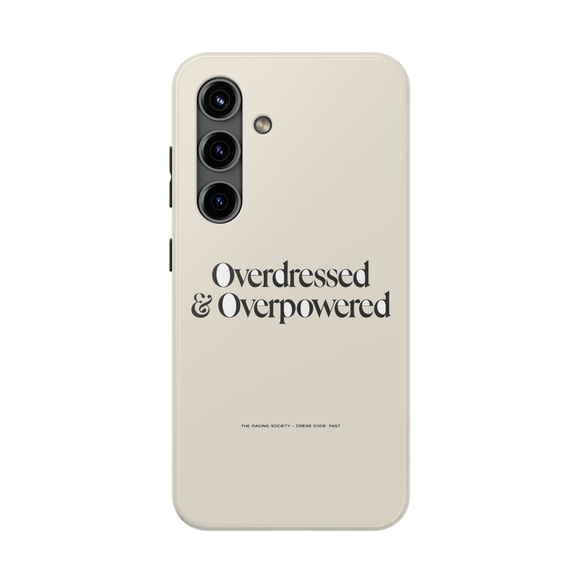 Overdressed & Overpowered — iPhone Tough Case