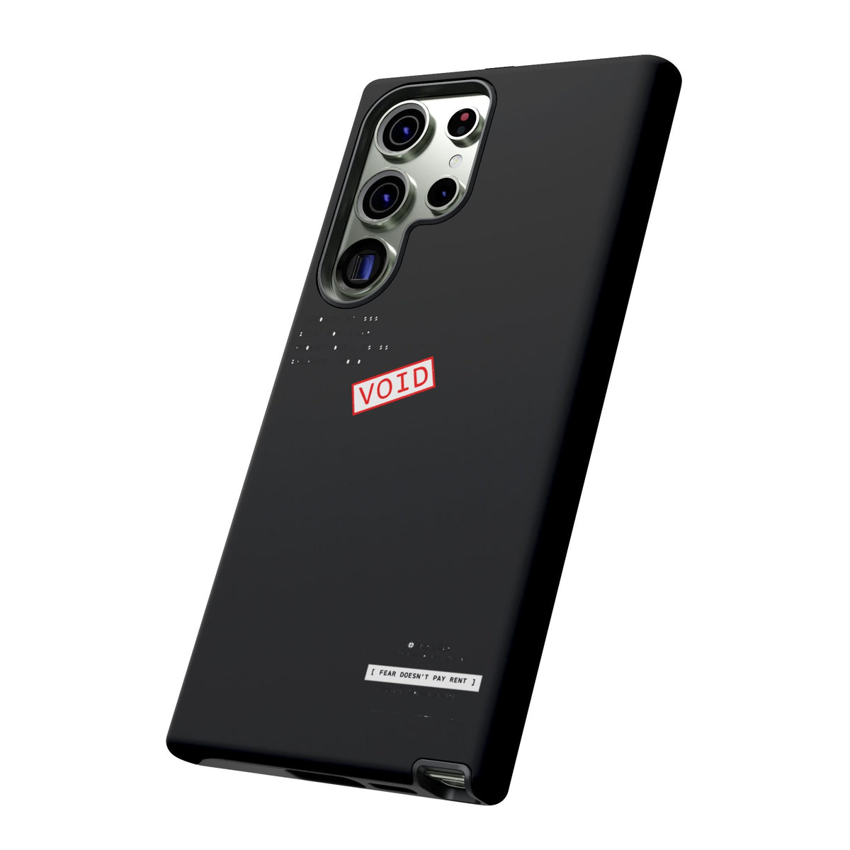 Fear Doesn't Pay Rent — Samsung Galaxy Tough Case