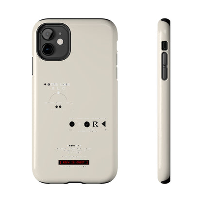 Rich Is Quiet Specimen — iPhone Tough Case