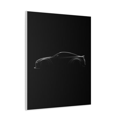 Rim Light car canvas wall art — canvas in office, The Racing Society