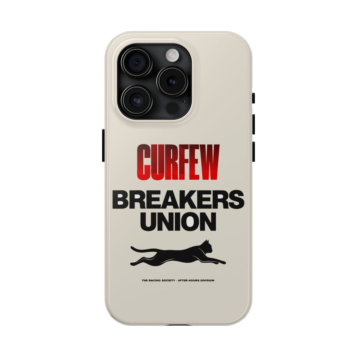 Curfew Breakers Union — iPhone Tough Case