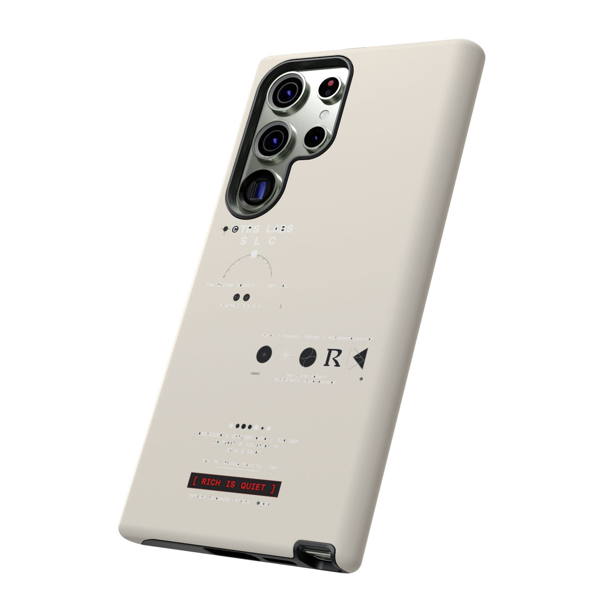 Rich Is Quiet Specimen — Samsung Galaxy Tough Case