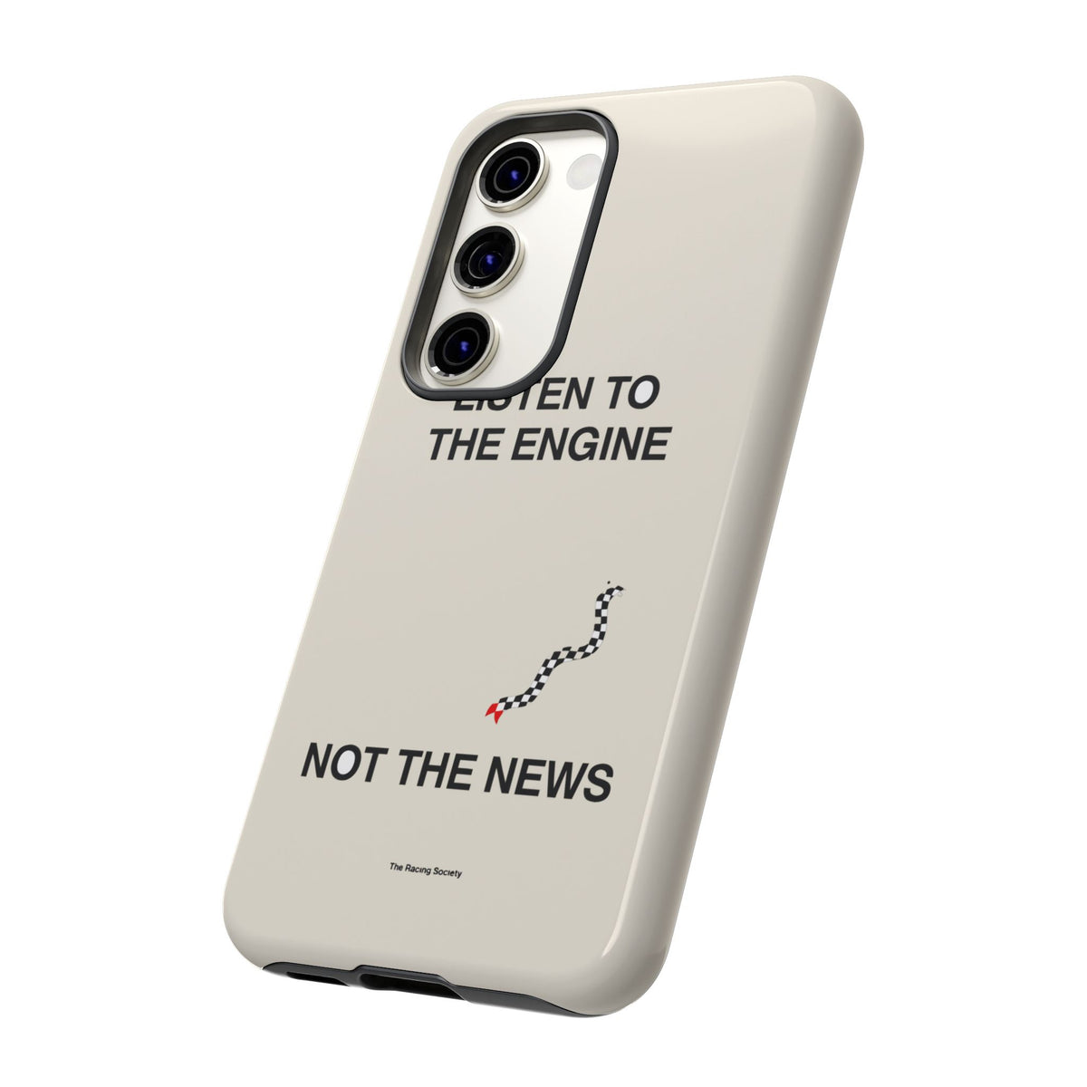 Listen To The Engine, Not The News — Samsung Galaxy Tough Case