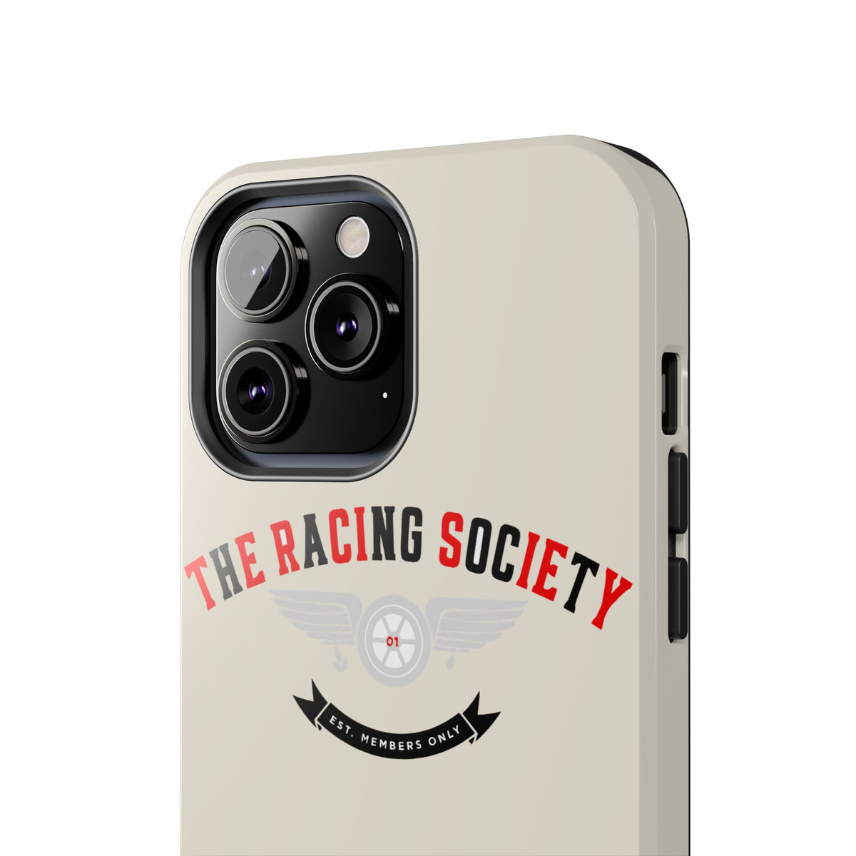 Racing Society Crest — iPhone Tough Case