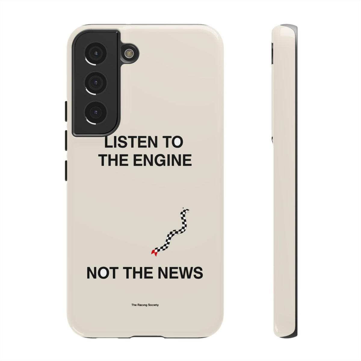 Listen To The Engine, Not The News — Samsung Galaxy Tough Case