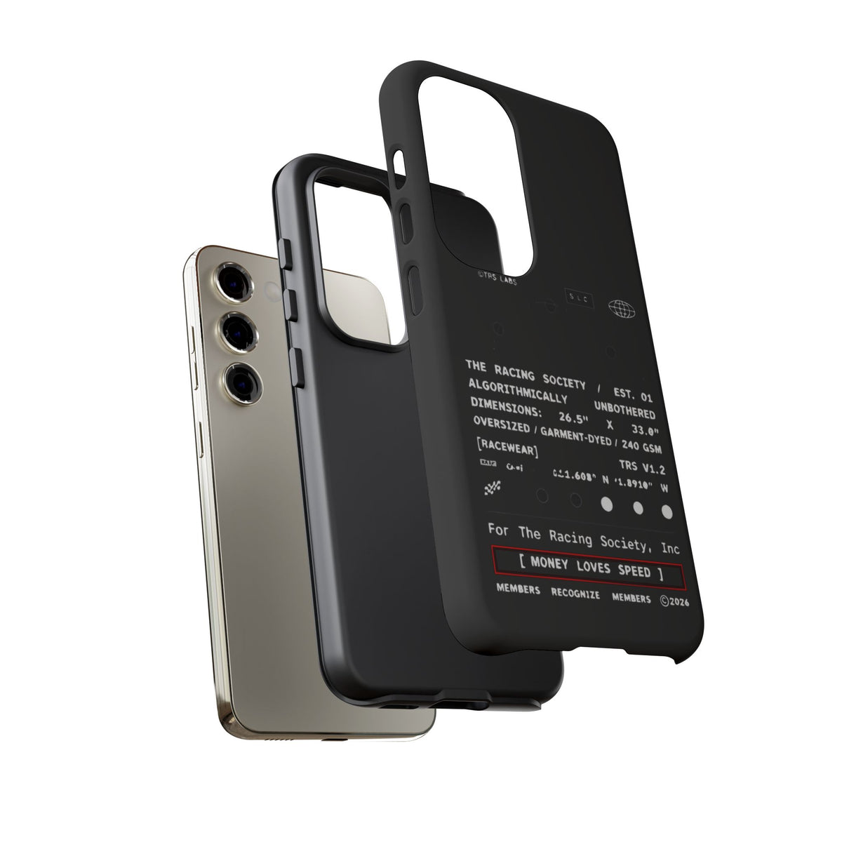 Money Loves Speed Spec — Samsung Galaxy Tough Case
