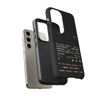 Money Loves Speed Spec — Samsung Galaxy Tough Case