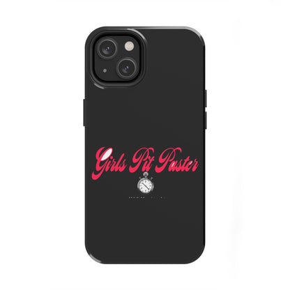 Girls Pit Faster Stopwatch — iPhone Tough Case