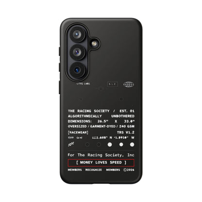 Money Loves Speed Spec — Samsung Galaxy Tough Case