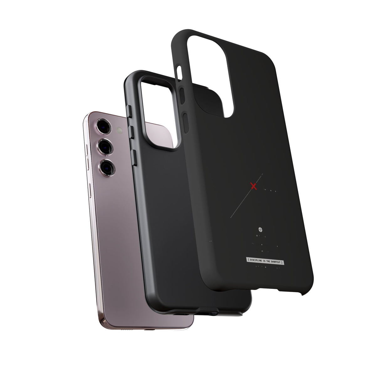 Discipline Is The Shortcut — Samsung Galaxy Tough Case