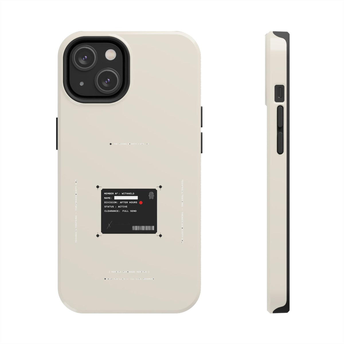 Members Recognize Members — iPhone Tough Case