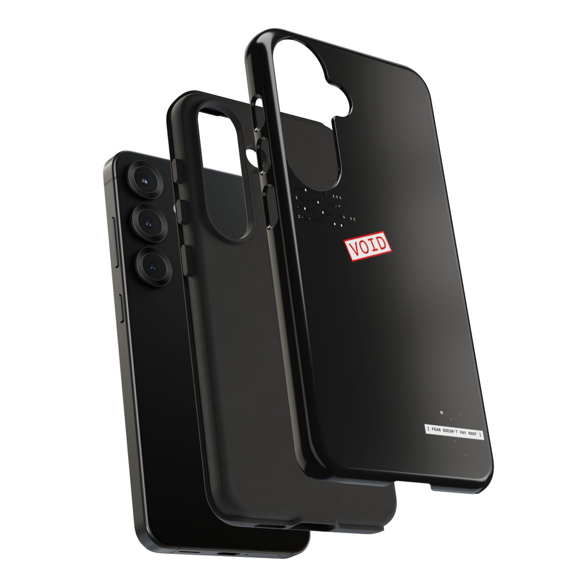 Fear Doesn't Pay Rent — Samsung Galaxy Tough Case