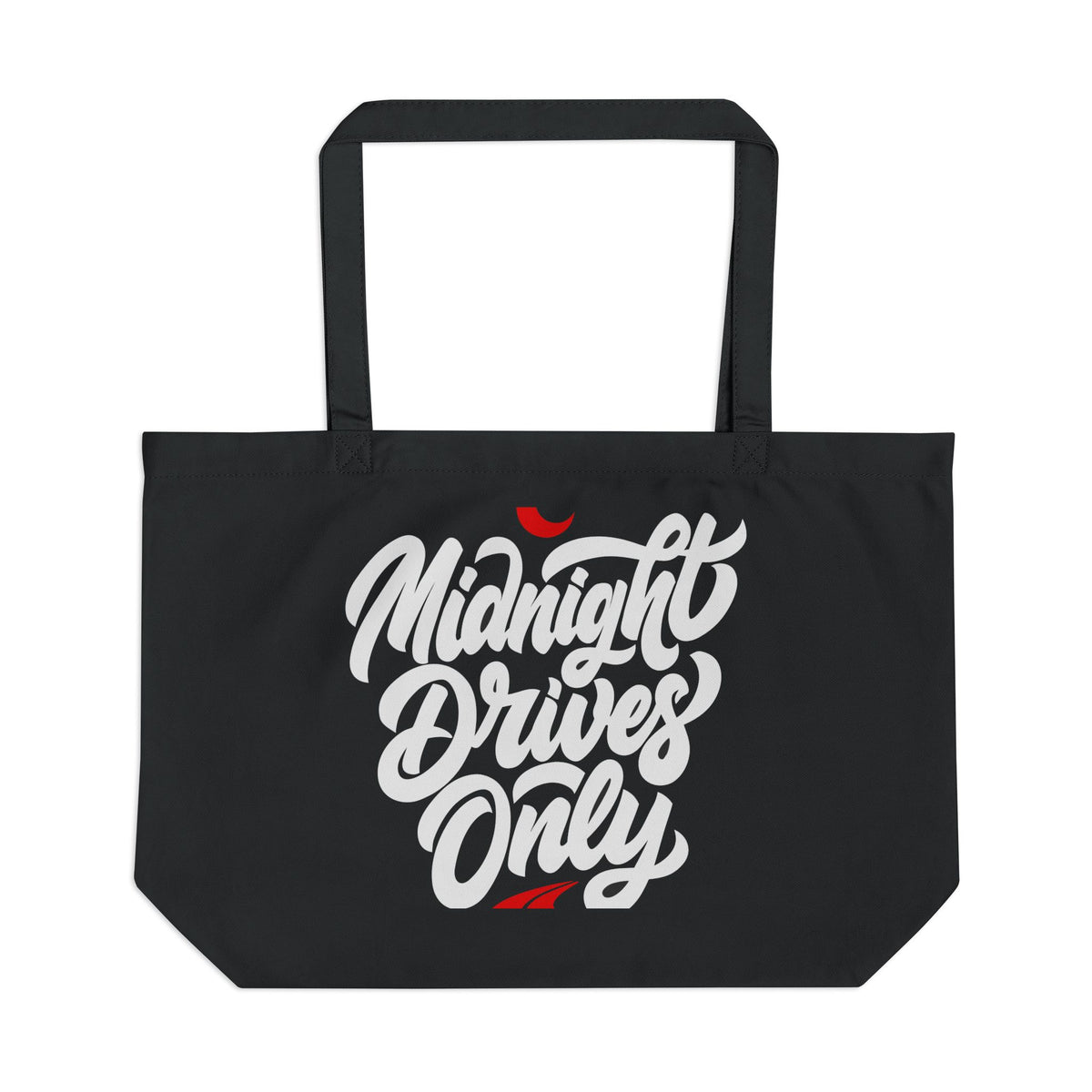 Midnight Drives Only — Large Eco Tote