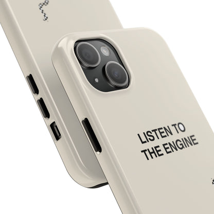 Listen To The Engine, Not The News — iPhone Tough Case