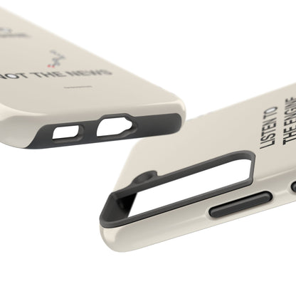 Listen To The Engine, Not The News — iPhone Tough Case