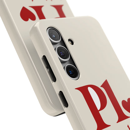 P1 In His Phone — iPhone Tough Case