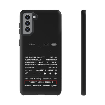 Money Loves Speed Spec — Samsung Galaxy Tough Case