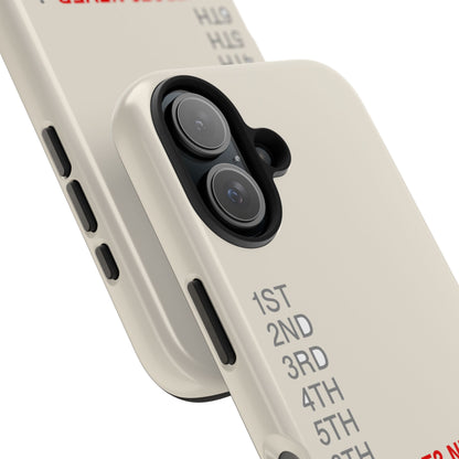 Reverse? Never. — iPhone Tough Case
