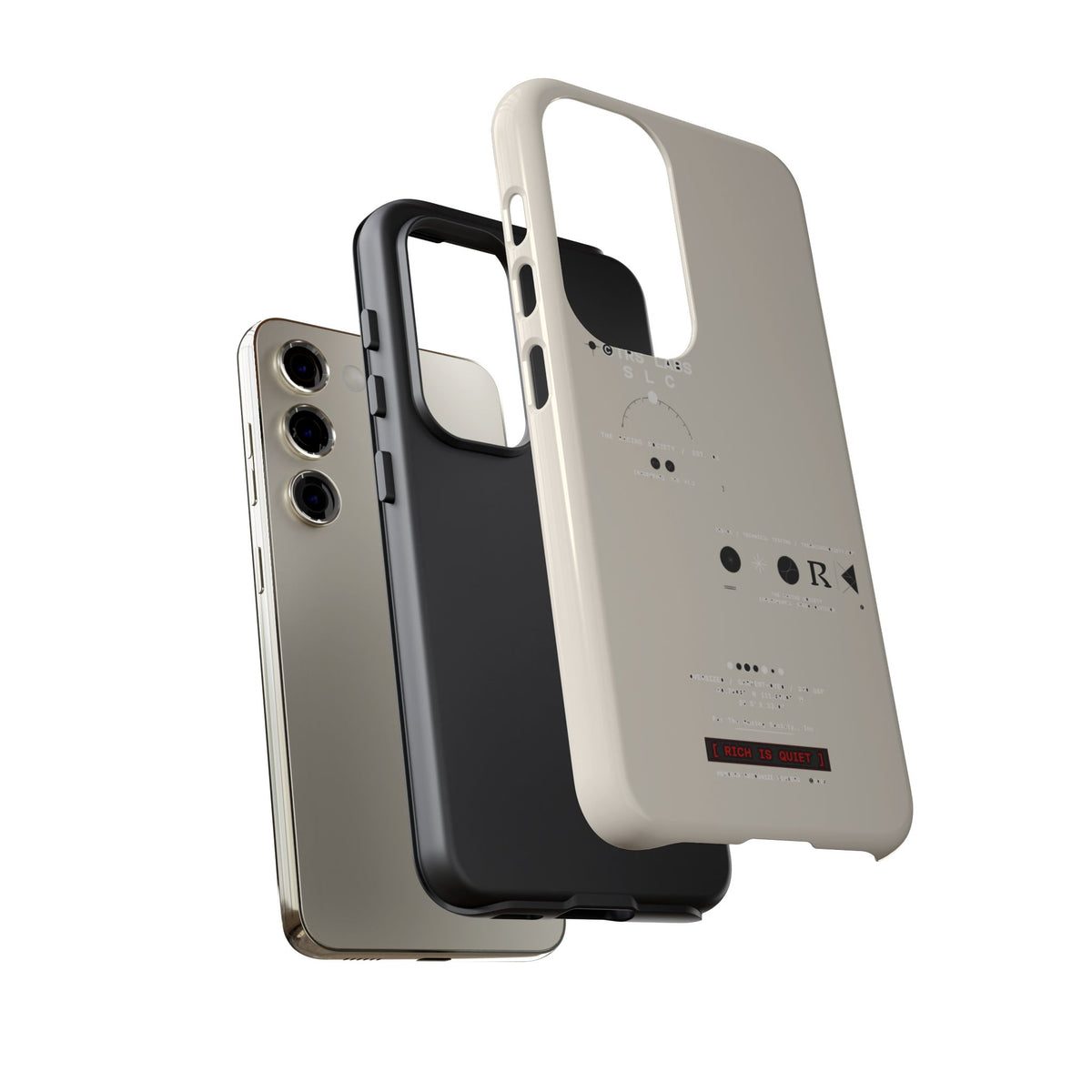 Rich Is Quiet Specimen — Samsung Galaxy Tough Case