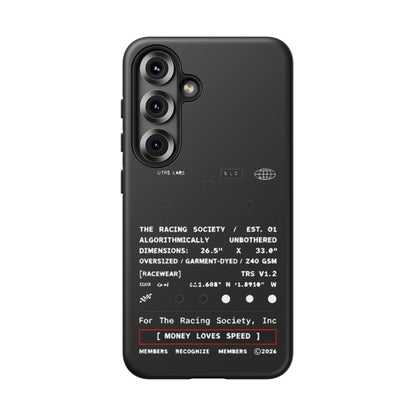 Money Loves Speed Spec — Samsung Galaxy Tough Case