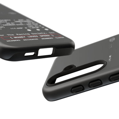 Money Loves Speed Spec — Samsung Galaxy Tough Case
