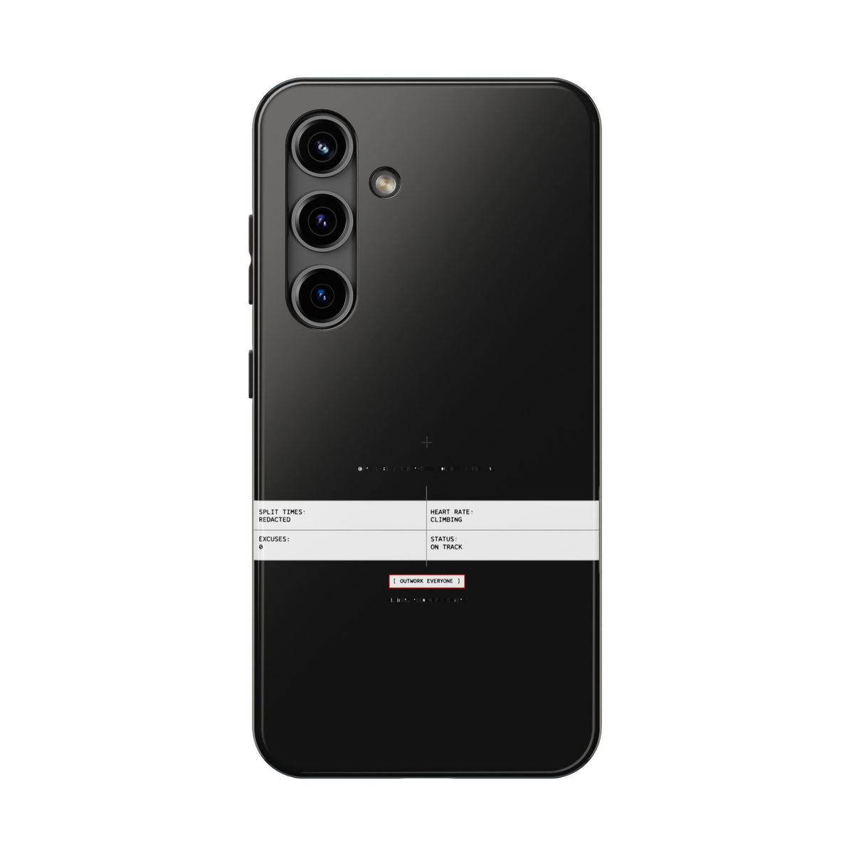 Split Times Redacted — iPhone Tough Case