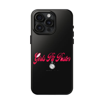 Girls Pit Faster Stopwatch — iPhone Tough Case