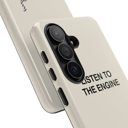 Listen To The Engine, Not The News — Samsung Galaxy Tough Case