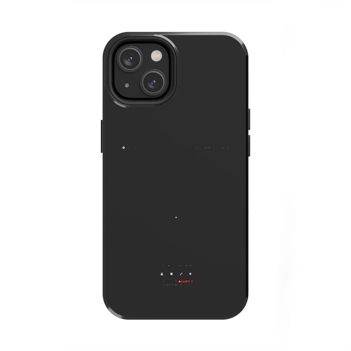 Rich Is Quiet — iPhone Tough Case