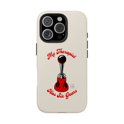 My Therapist Has Six Gears — iPhone Tough Case