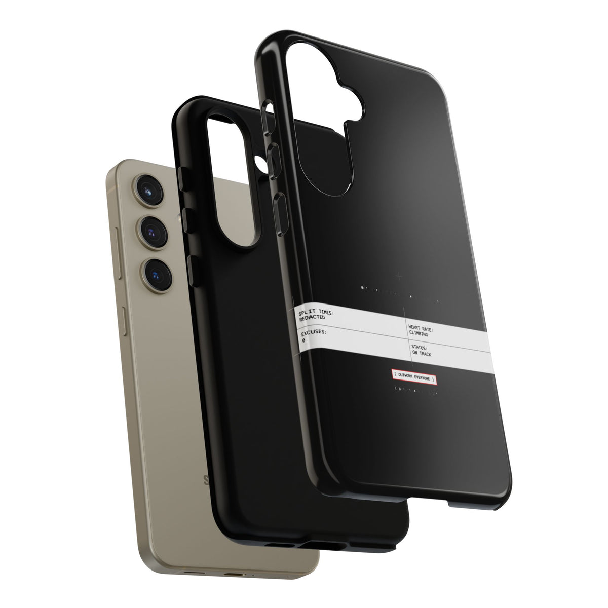 Split Times Redacted — Samsung Galaxy Tough Case