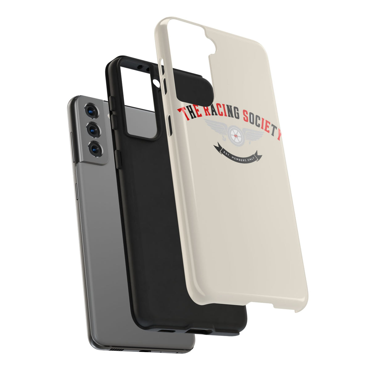 Racing Society Crest — iPhone Tough Case