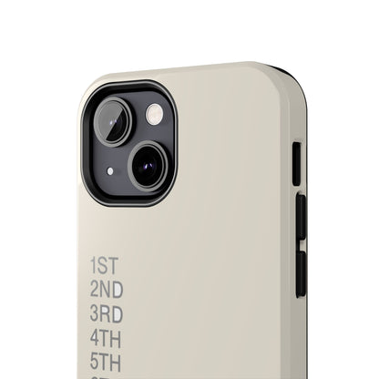 Reverse? Never. — iPhone Tough Case