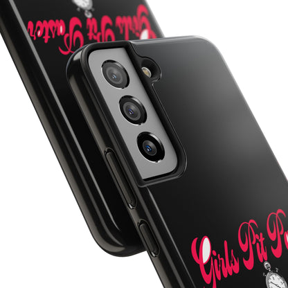 Girls Pit Faster Stopwatch — iPhone Tough Case