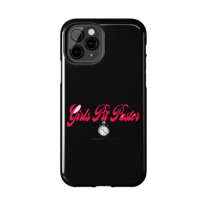 Girls Pit Faster Stopwatch — iPhone Tough Case