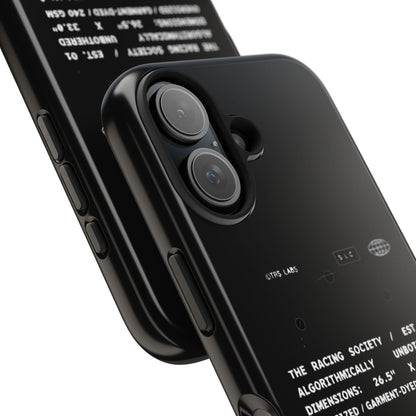 Money Loves Speed Spec — iPhone Tough Case