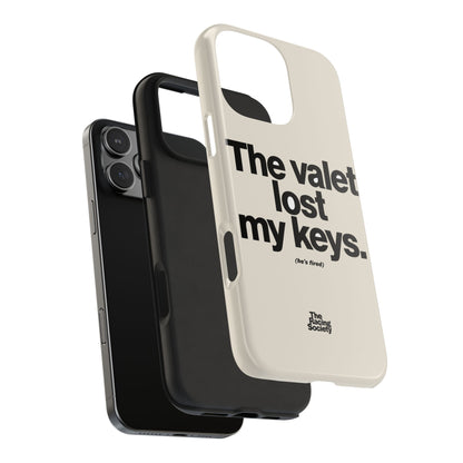 The Valet Lost My Keys — iPhone Tough Case
