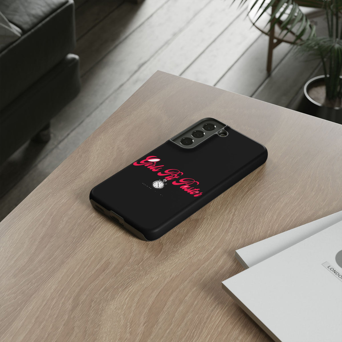 Girls Pit Faster Stopwatch — Samsung Galaxy Tough Case