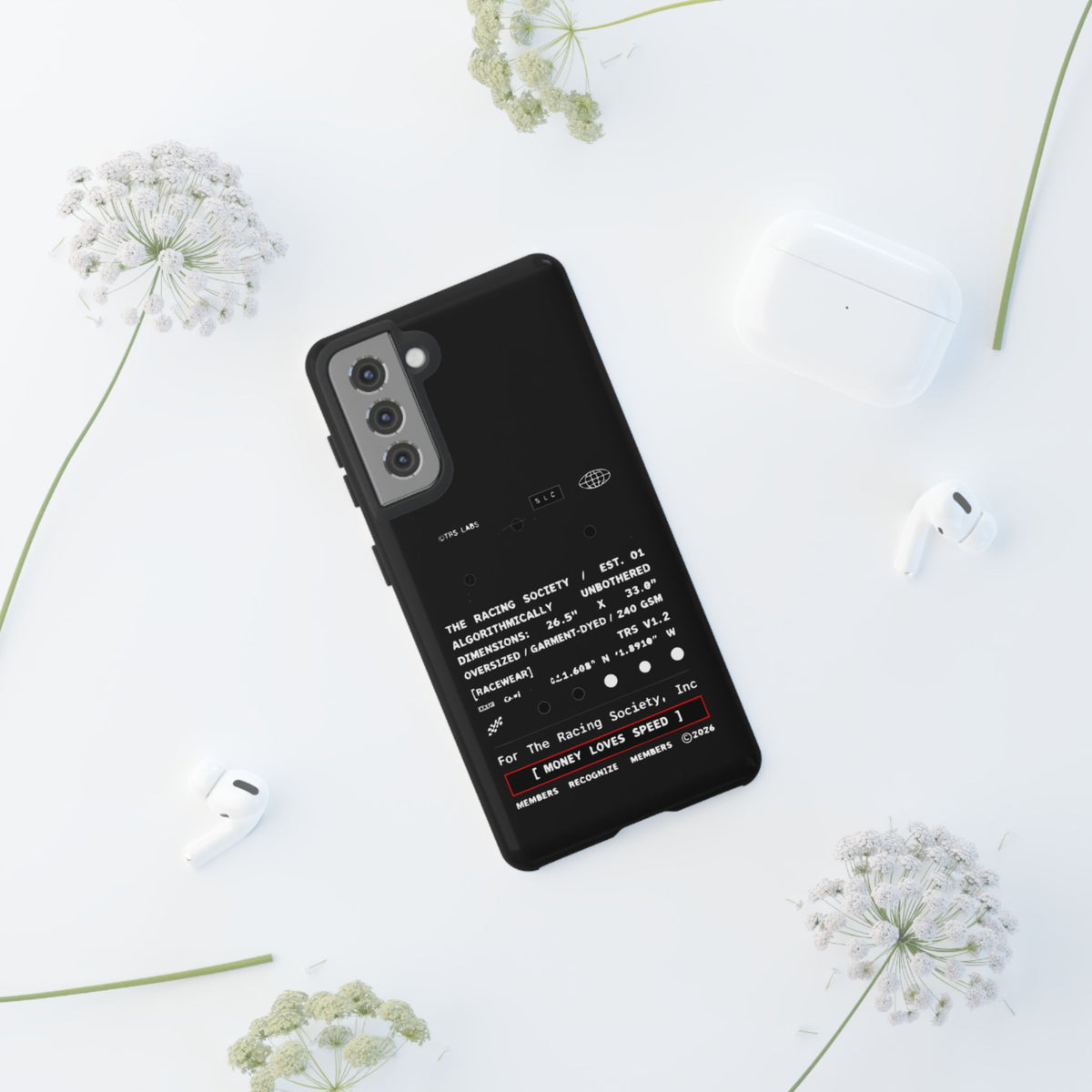 Money Loves Speed Spec — Samsung Galaxy Tough Case