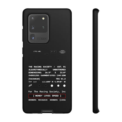 Money Loves Speed Spec — Samsung Galaxy Tough Case