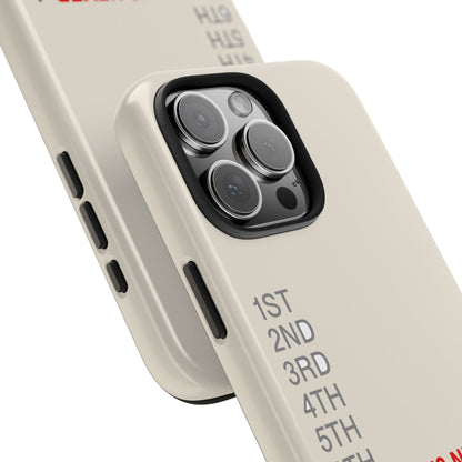 Reverse? Never. — iPhone Tough Case