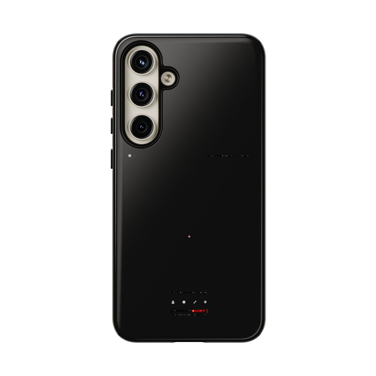 Rich Is Quiet — Samsung Galaxy Tough Case