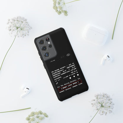 Money Loves Speed Spec — Samsung Galaxy Tough Case