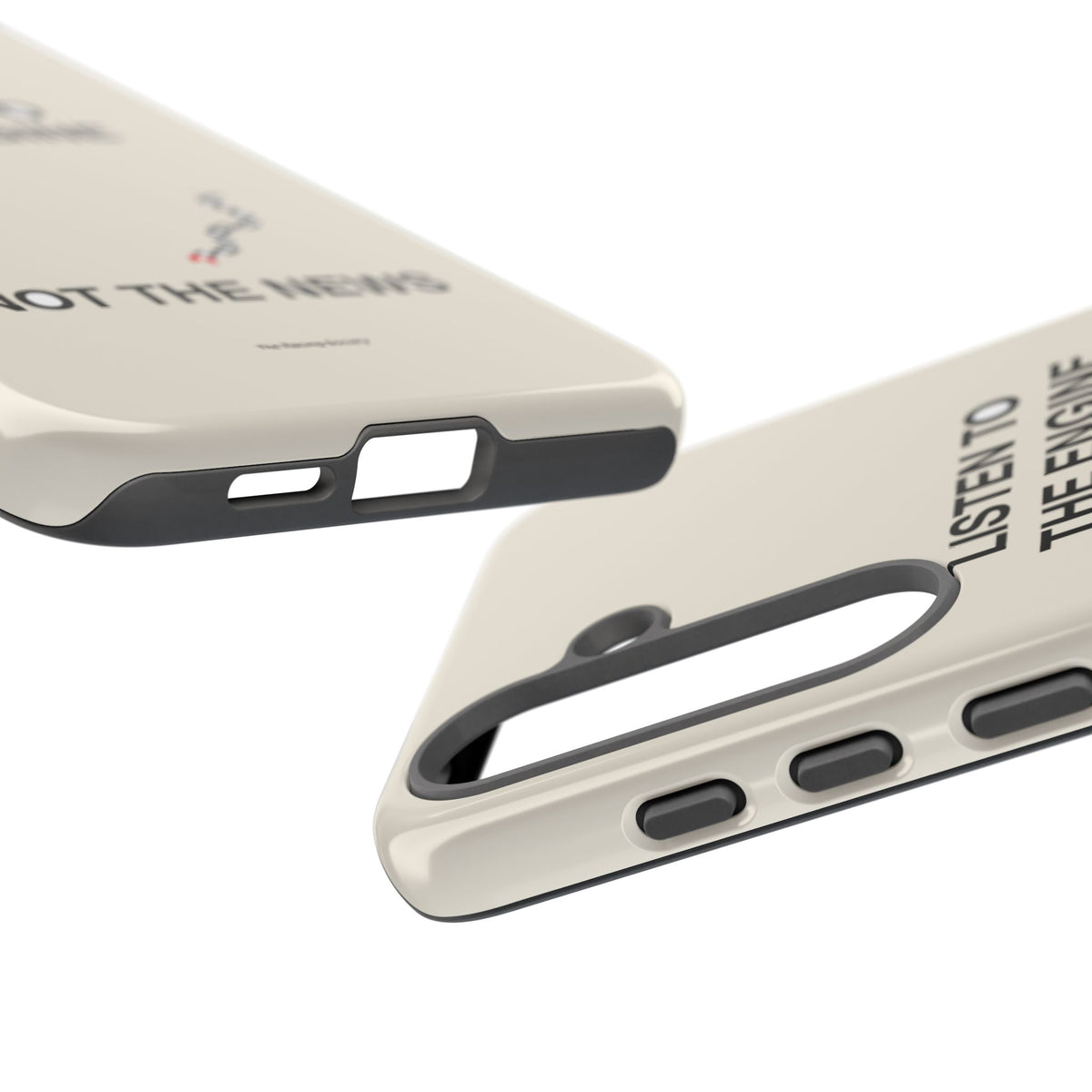 Listen To The Engine, Not The News — Samsung Galaxy Tough Case