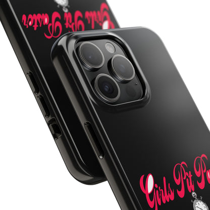 Girls Pit Faster Stopwatch — iPhone Tough Case