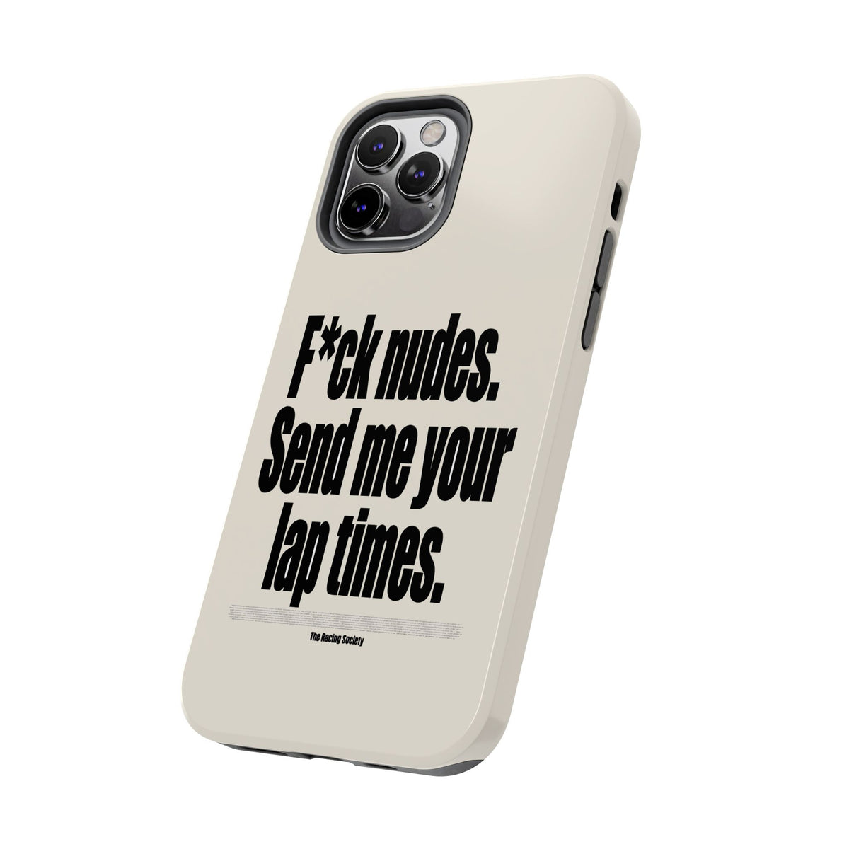Send Me Your Lap Times — iPhone Tough Case