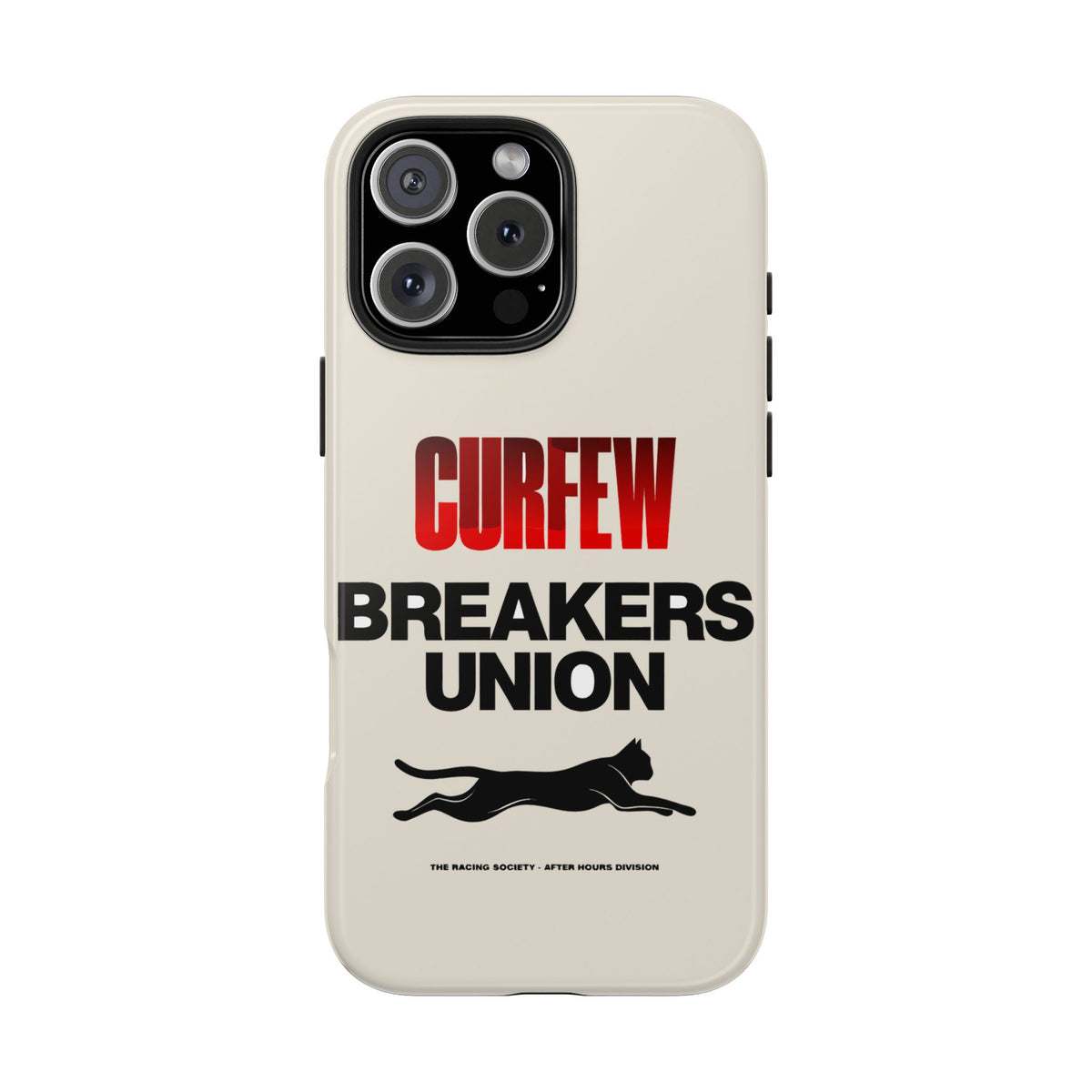 Curfew Breakers Union — iPhone Tough Case