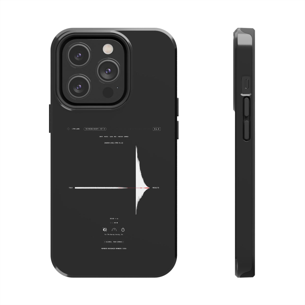 Silence, Then Sirens — iPhone Tough Case