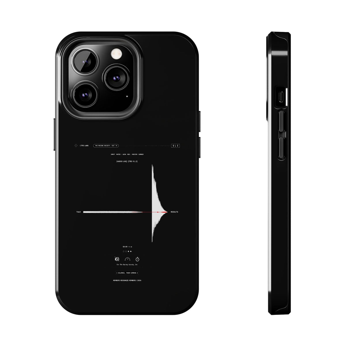 Silence, Then Sirens — iPhone Tough Case